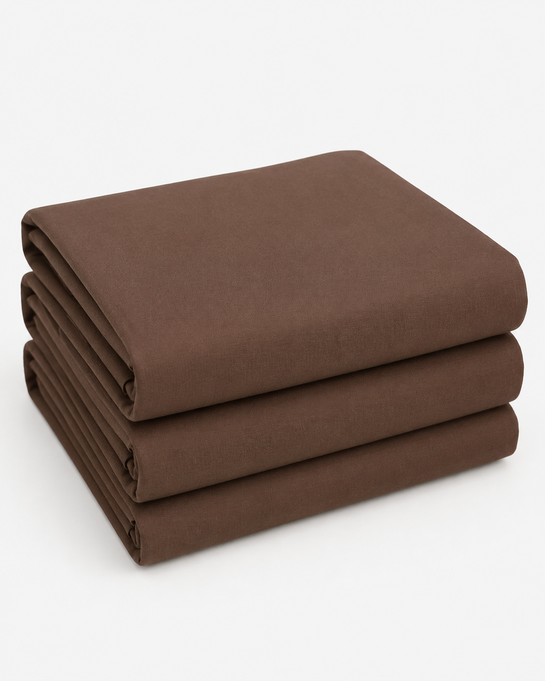 Coffee Brown Plain Cotton – Men’s Unstitched Suit