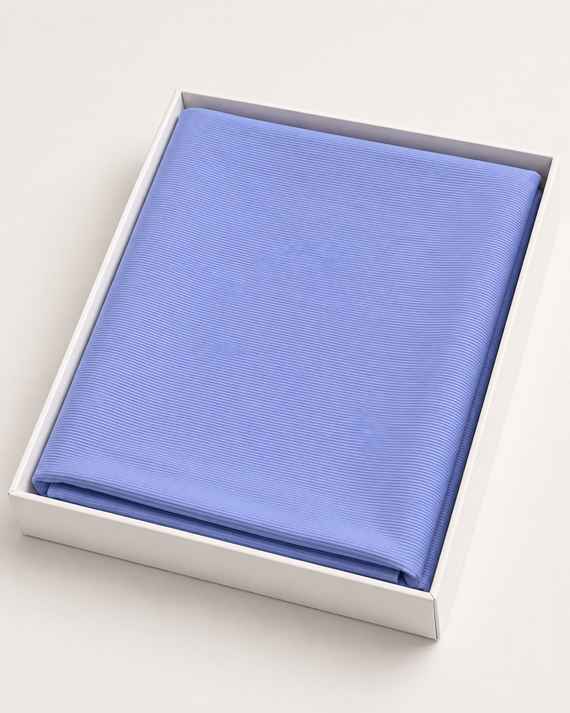 Lavender Blue Textured Cotton – Men’s 2-Piece Unstitched Suit