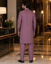 Tea Pink Wash & Wear – Men’s Unstitched Fabric